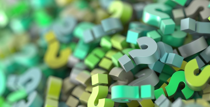 多くのはてなマーク